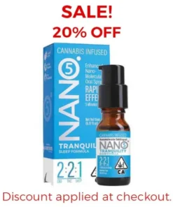 Tranquility 1:1:1:2 | Sublingual Spray 15ml